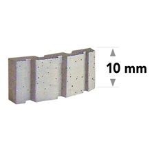 Fcap Diamond Core Drilling Segments Wet and Dry Cutting for Drilling Machines - Segments and Retipping for Core Drills