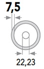 Kccs Dry Cutting Diamond Continuous Rim Blade