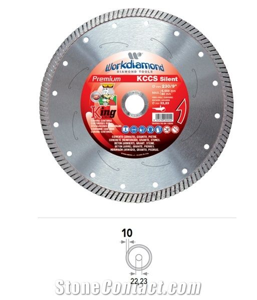 Kccs Silent Dry Cutting Diamond Blades