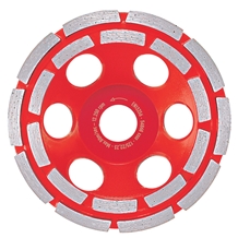 Mkh Dry Cutting Grinding Wheels for Angle Grinders and Sanders - Segmented Double Rim