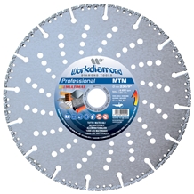 Mtm Segmented Vacuum Brazed Dry Cutting Diamond Blades