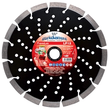 Segmented Laser Welded Lp12 Dry Cutting Diamond Blades