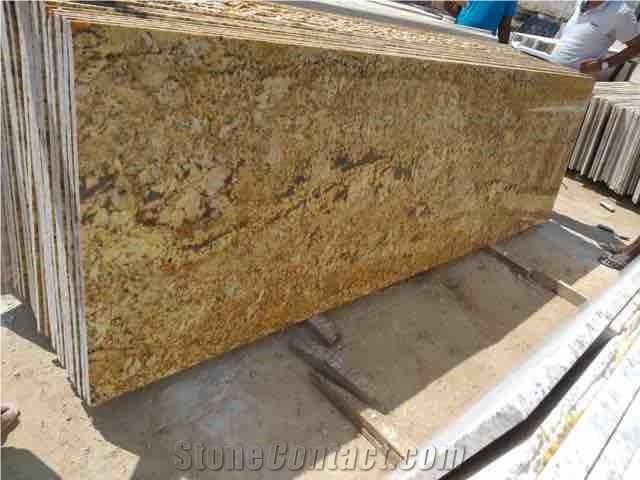 Imperial Gold Granite Slabs