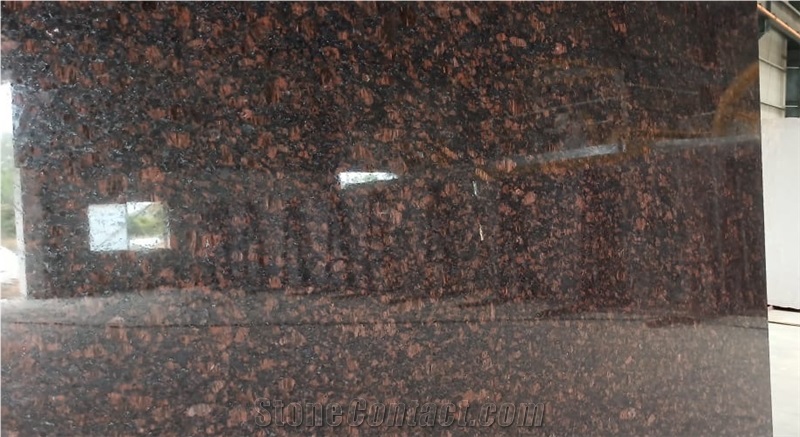 Tan Brown Granite Slab, India Brown Granite