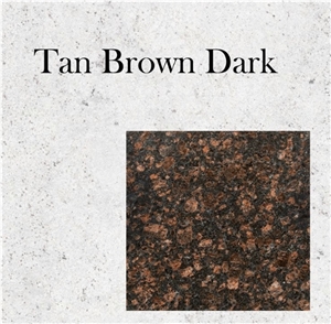 Tan Brown Granite Slab, India Brown Granite