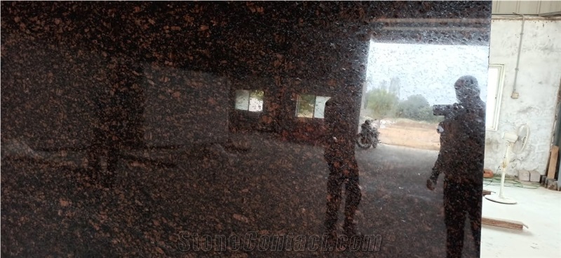 Tan Brown Granite Slab, India Brown Granite