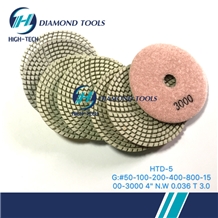 Premium Flexible Dry Polishing Pad for Granite