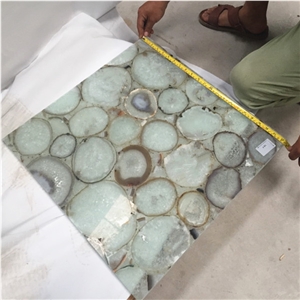 Luxurious Natural Stone White Semiprecious Stone