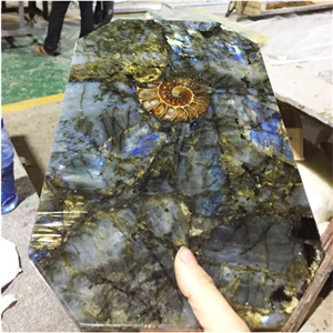 Luxury Labradorite Blue Granite Big Slab and Tiles