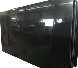 China Absolute Black Granite Slabs