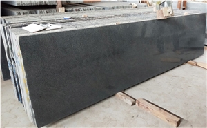 G654 Sesame Black Padang Dark Grey Granite  Slabs