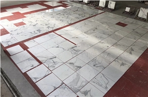 Hot Sale Statuarietto White Marble Tiles