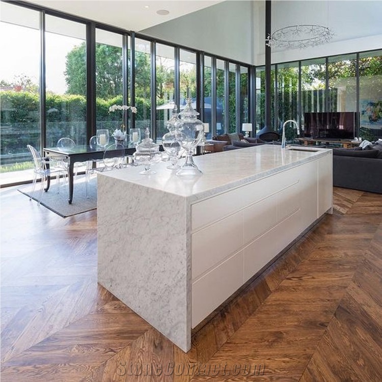Italian Stone White Statuario Venato Marble Slabs