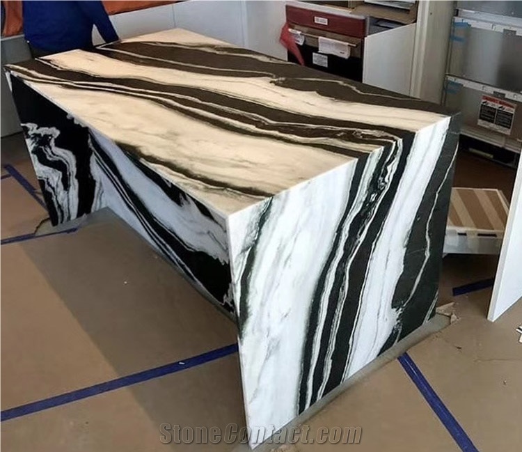 Panda White Marble Slabs