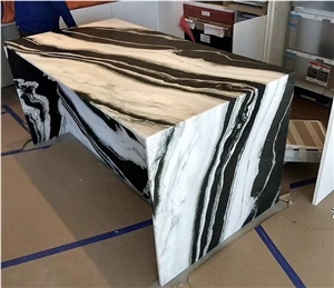 Panda White Marble Slabs