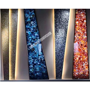 Wholesale Semi-Precious Stone Slabs Blue Agate