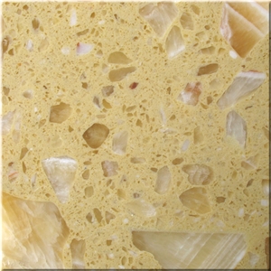 Yellow Quartz Stone Slabs, Engineered Stone Slabs