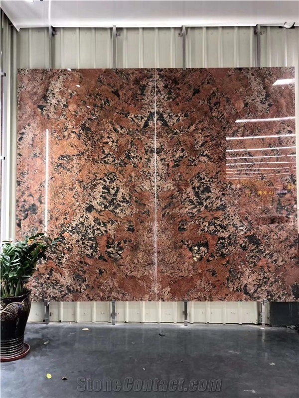 Vermelho Bahia Granite Slabs &Tiles