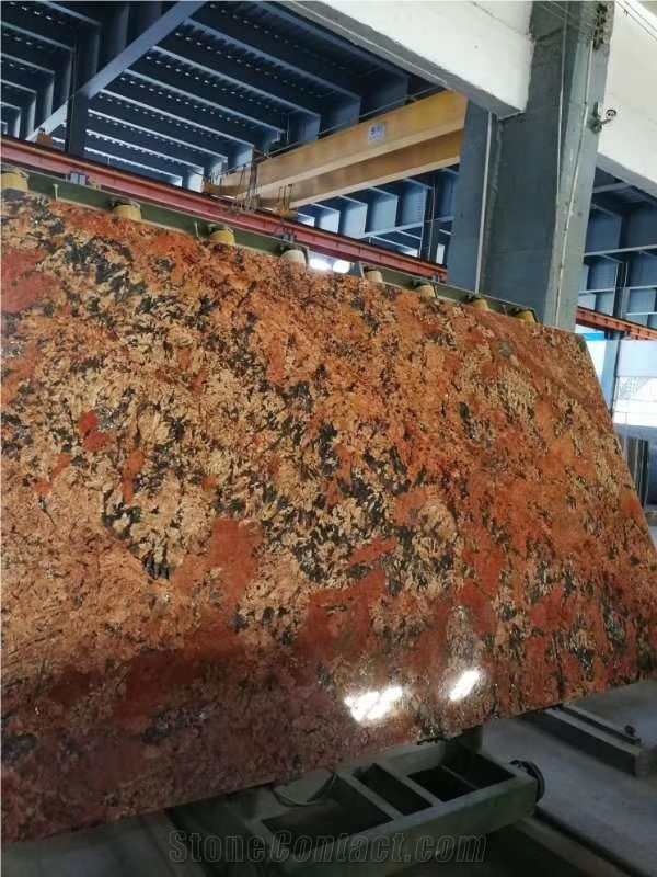 Vermelho Bahia Granite Slabs &Tiles