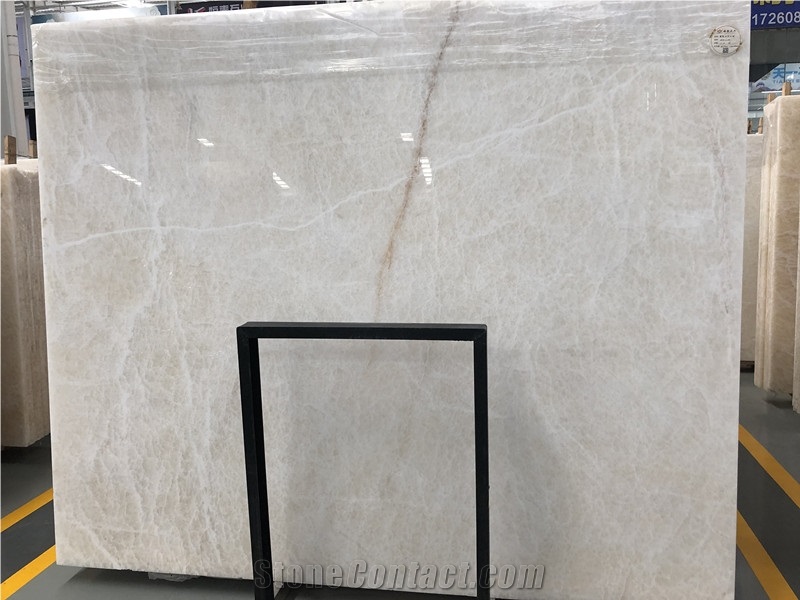 Guangxi Royal Ice White Jade Onyx Slabs