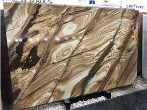 Multicolor Quartzite Walling & Flooring Slab Tiles