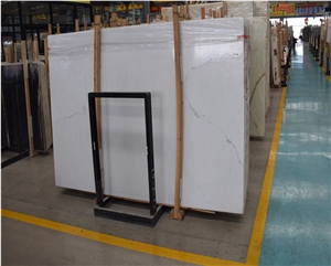 Vietnam Crystal White Marble Wall Cladding Slabs
