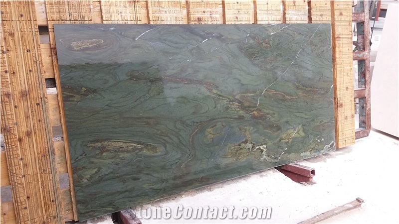 Tinos Green Marble Slabs