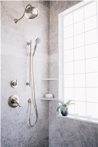 Asian Carrara Bathroom Soap Corner