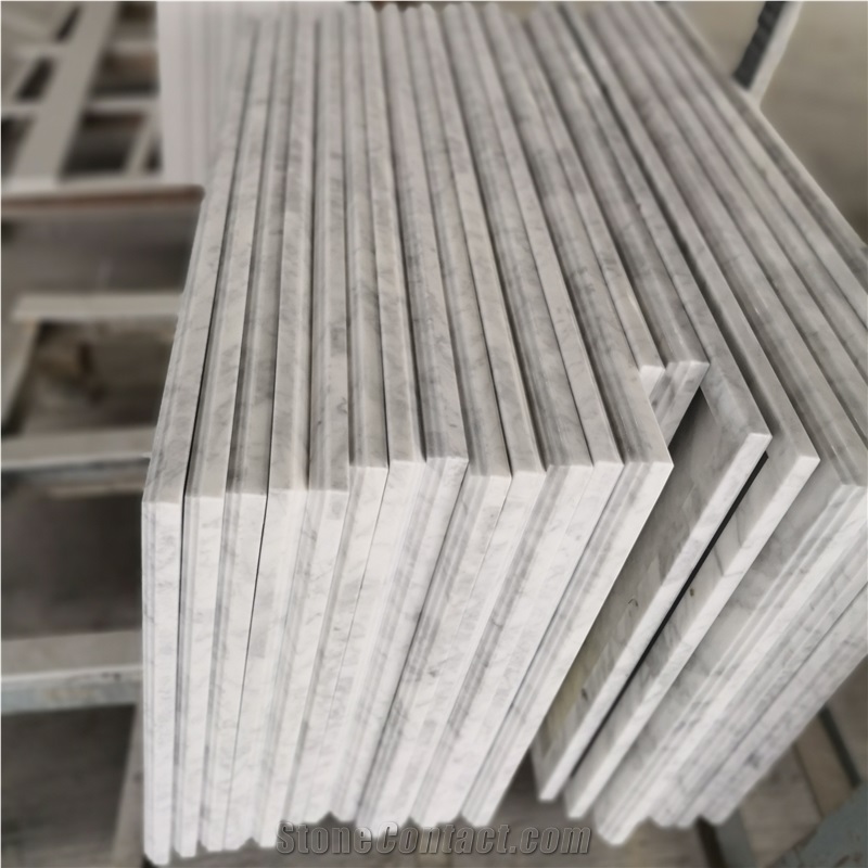 Bianco Carrara White Marble Stone Vanity Tops