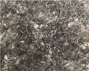 Black Agate Marble Slabs for Bathroom