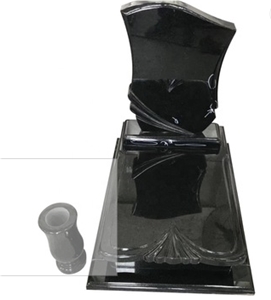 Black Granite Monument Stone Tombstone