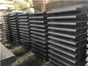 Blue Mist Bullnose Pool Floor Coping