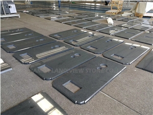 Blue Mist Granite Prefab Kichen Countertop