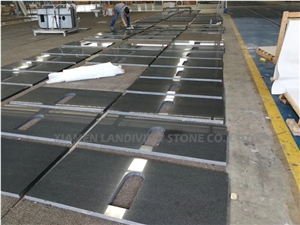 Blue Mist Granite Prefab Kichen Countertop