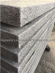 Blue Mist Grey Granite Outdoor Gargen Stairs