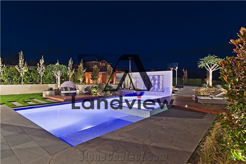 Bluestone Outdoor Pool Pavers Coping Cobbles Tiles