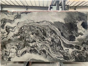 Brazil Illusion Blue Quartzite Slab Wall Tile