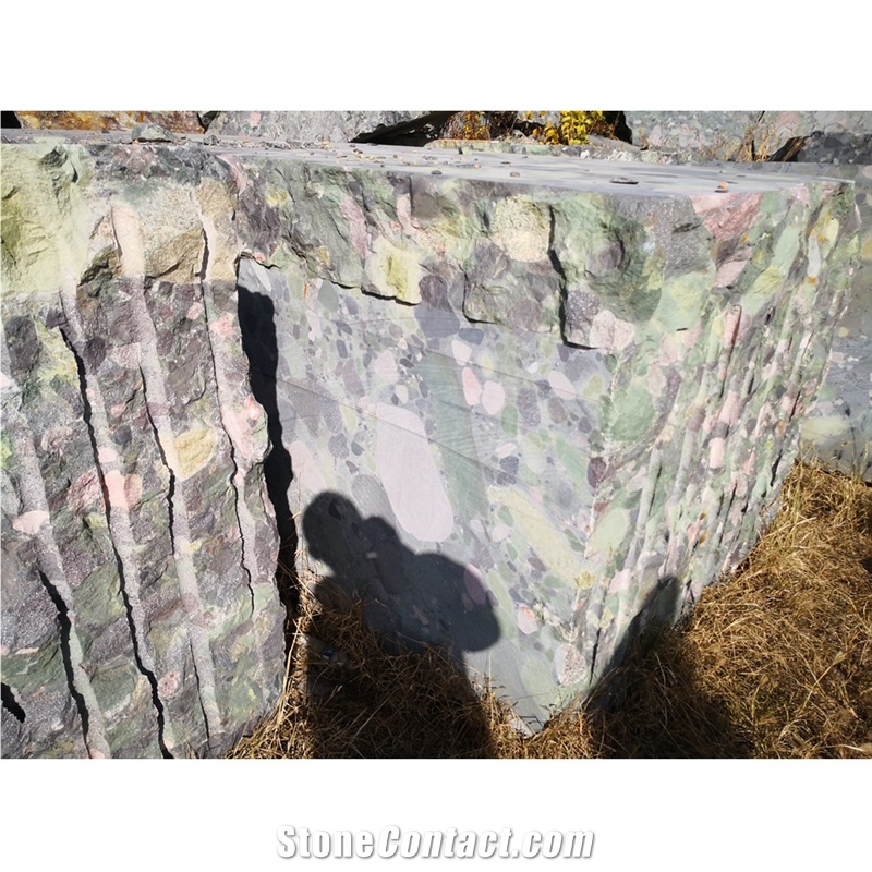 Brown Mariance Granite Block