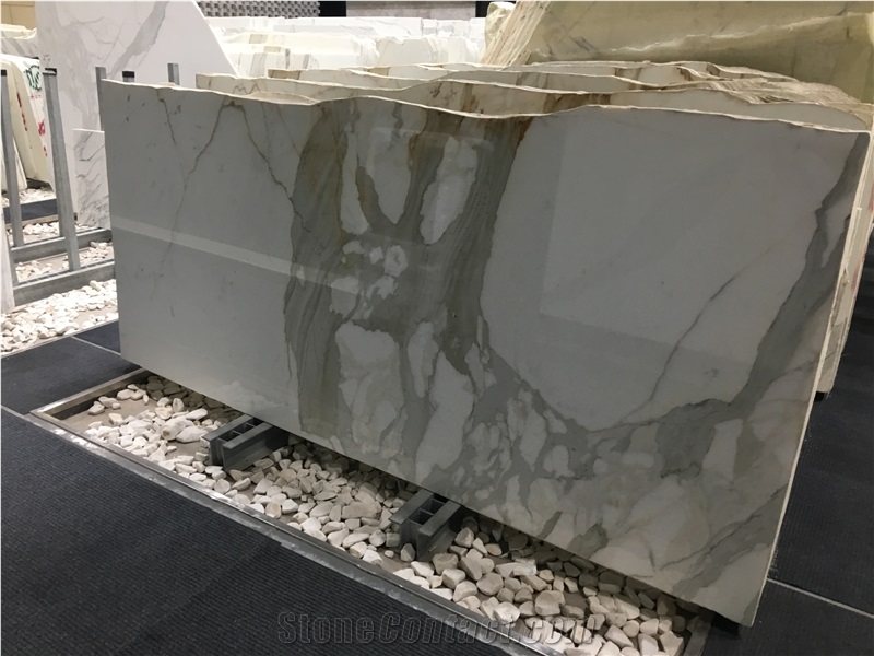 Calacatta Marina Marble Versailes Pattern