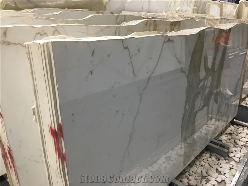 Calacatta Marina Marble Versailes Pattern