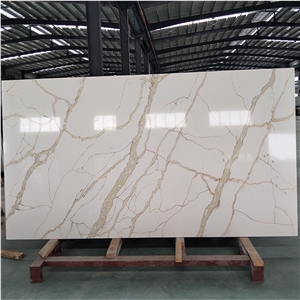 Calacatte Gold Quartz for Background Wall