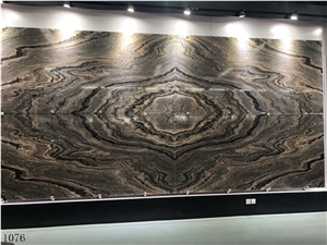 Capuccino Brown Granite Slabs Wall Covering Tile