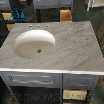 Carrara White Marble Basin, Sink