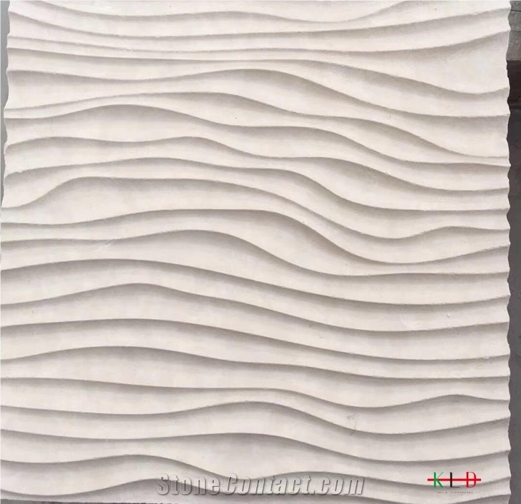 Carved Stone Cnc Wall Design Background