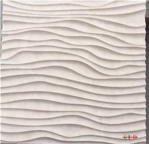 Carved Stone Cnc Wall Design Background