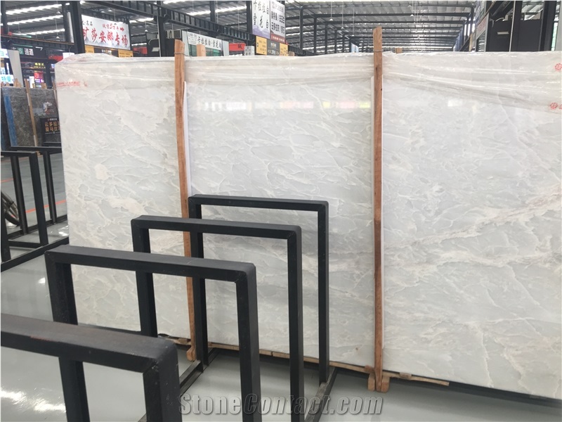 Cary Ice Marble Walling Slabs