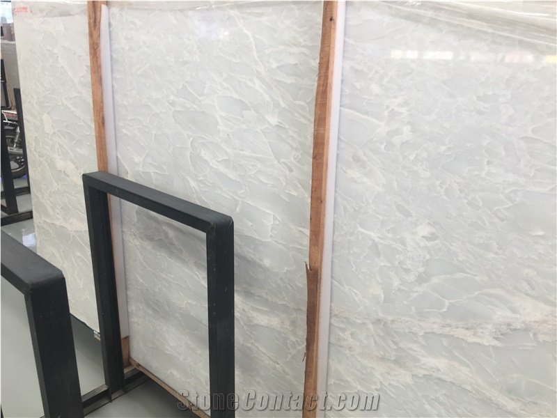 Cary Ice Marble Walling Slabs