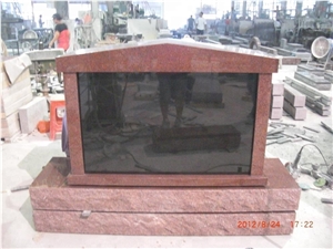 Cemetery Usage Red Granite Columbarium Niche