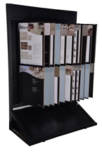 Ceramic Tile Wing Display Rack Stand