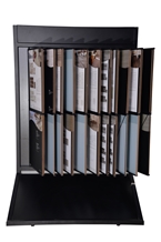 Ceramic Tile Wing Display Rack Stand